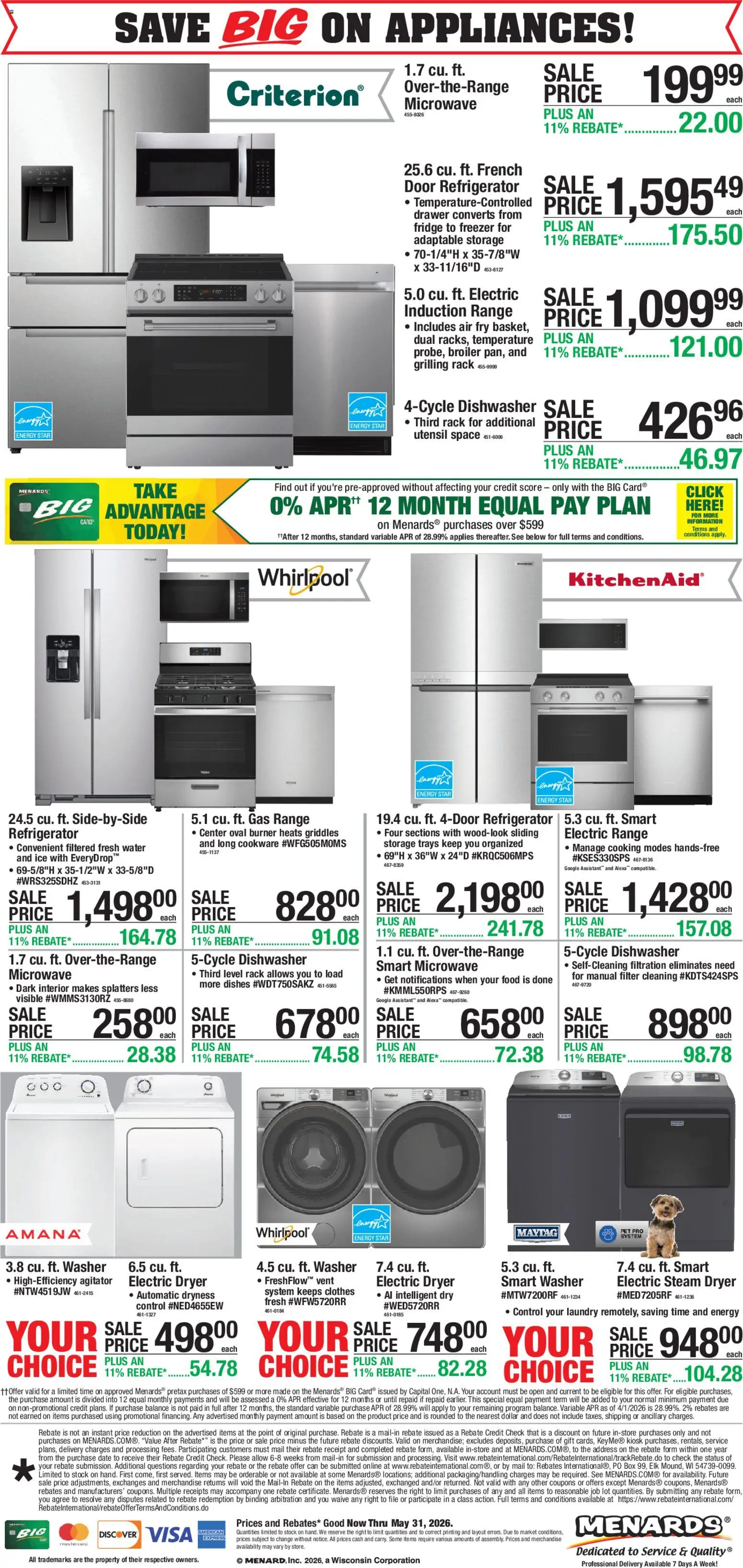 Ad Preview of Menards Weekly Ad from 05/20/2026