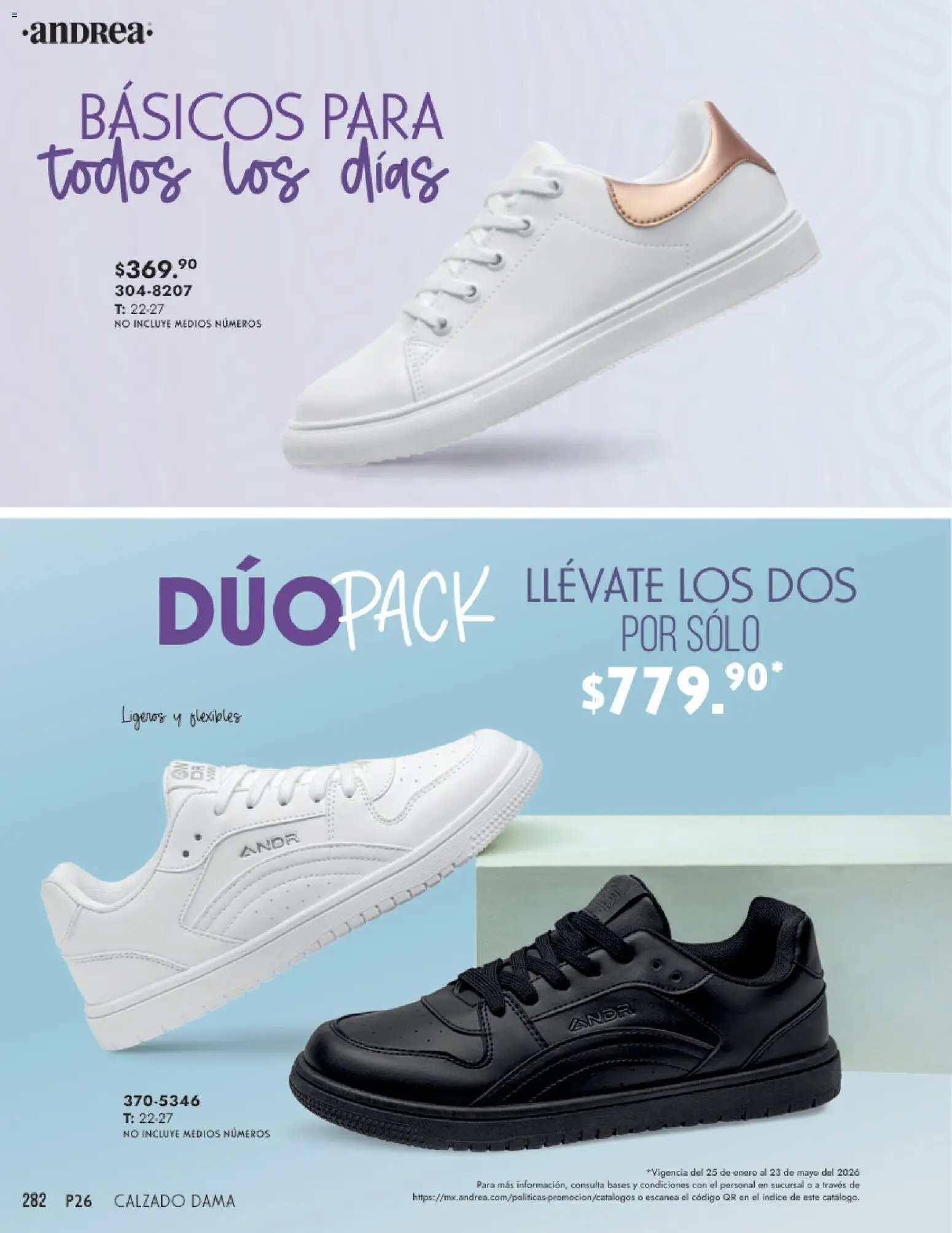 Vista previa las ofertas de la tienda Andrea - Catálogo Calzado Dama desde el 25/01/2026 