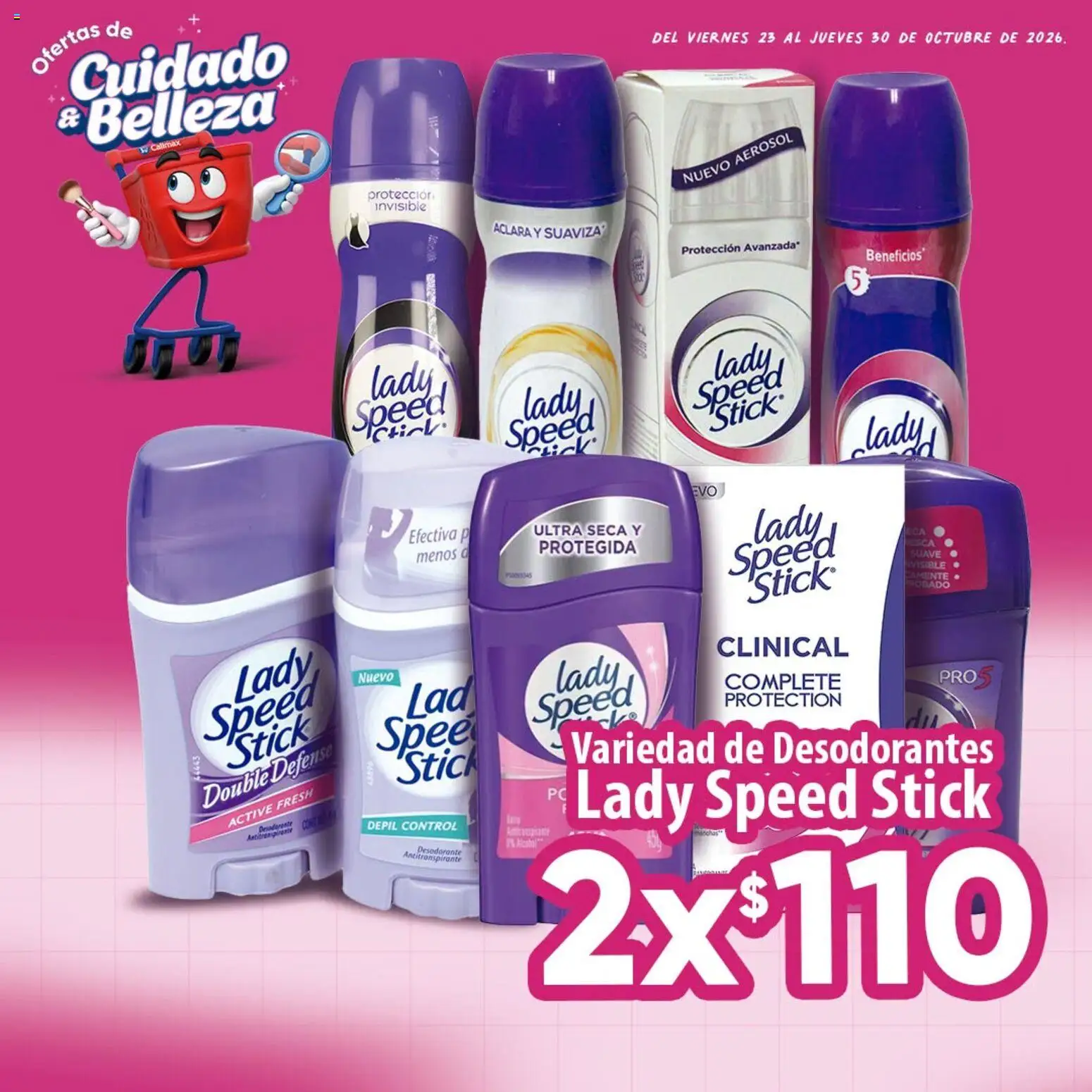 Vista previa las ofertas de la tienda Calimax - Calimax folleto Cuidado & Belleza desde el 23/10/2026 