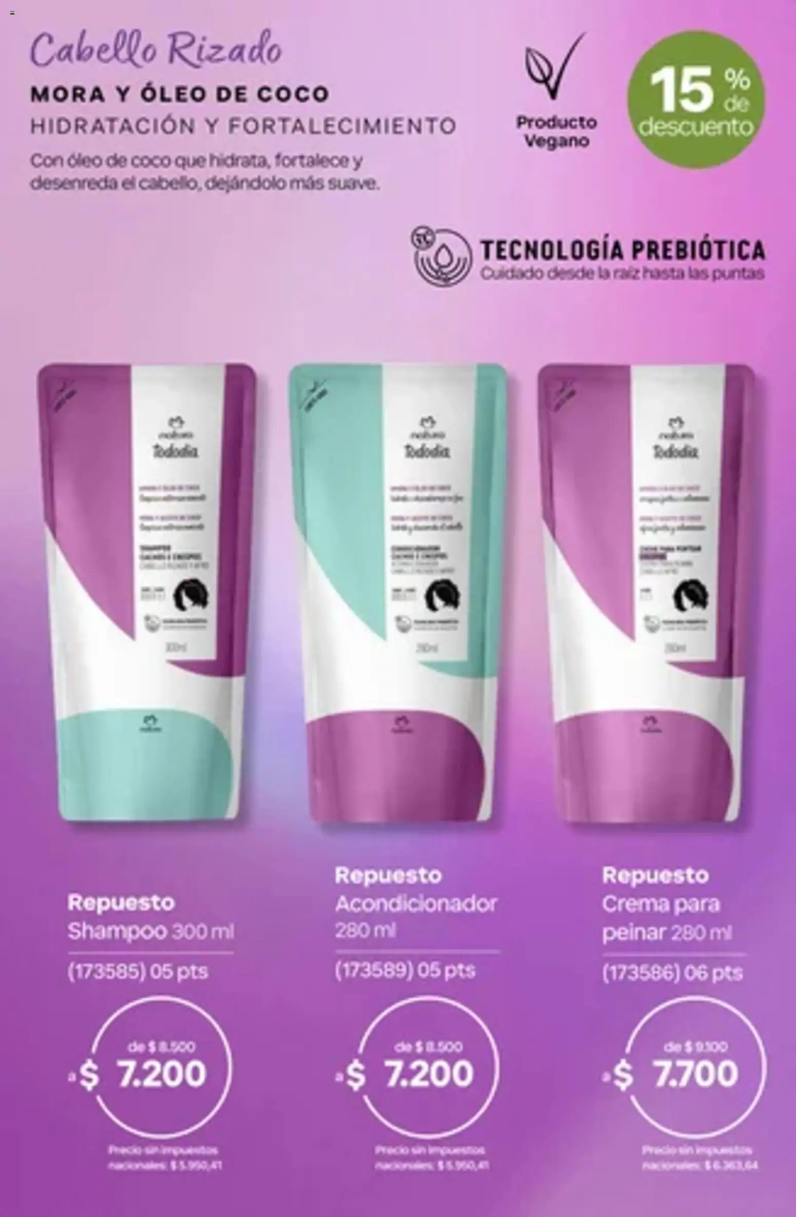 Vista previa del folleto de la tienda Natura válido desde el 01/10/2026 - Coco, Shampoo, Crema, Acondicionador