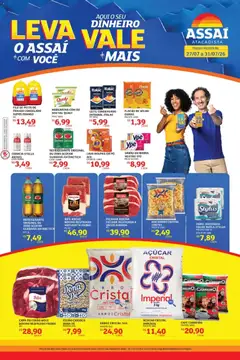 Pré-Visualização do folheto "Assaí Atacadista ofertas - GO" da loja Assaí Atacadista válido a partir de 27/07/2026