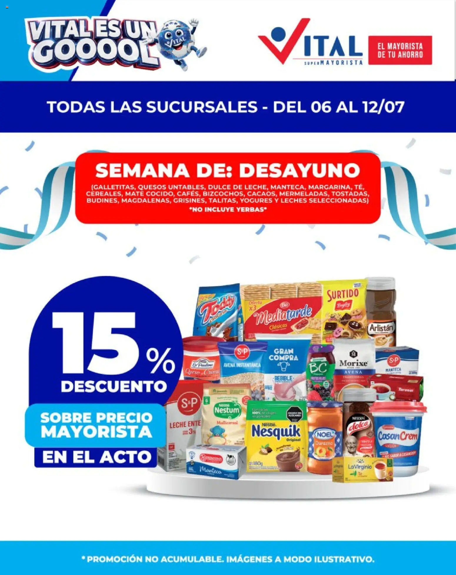 Vista previa del folleto de la tienda Vital válido desde el 06/07/2026 