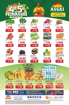 Pré-Visualização do folheto "Assaí Atacadista ofertas - PB" da loja Assaí Atacadista válido a partir de 19/08/2026