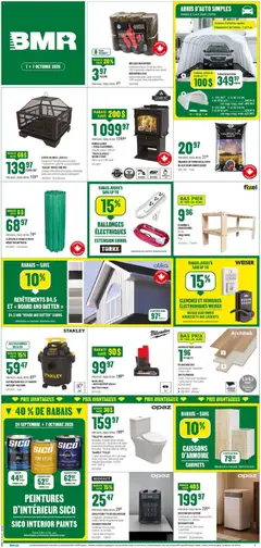 Preview of leaflet BMR weekly flyer / circulaire from shop BMR is valid from Oct 01, 2026