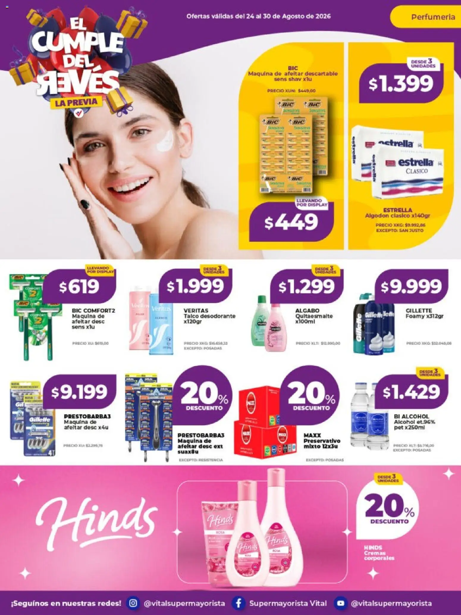 Vista previa del folleto de la tienda Vital válido desde el 24/08/2026 