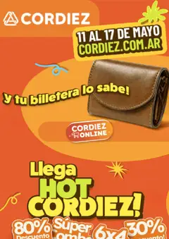 Vista previa del folleto de la tienda Cordiez válido desde el 06/05/2026 