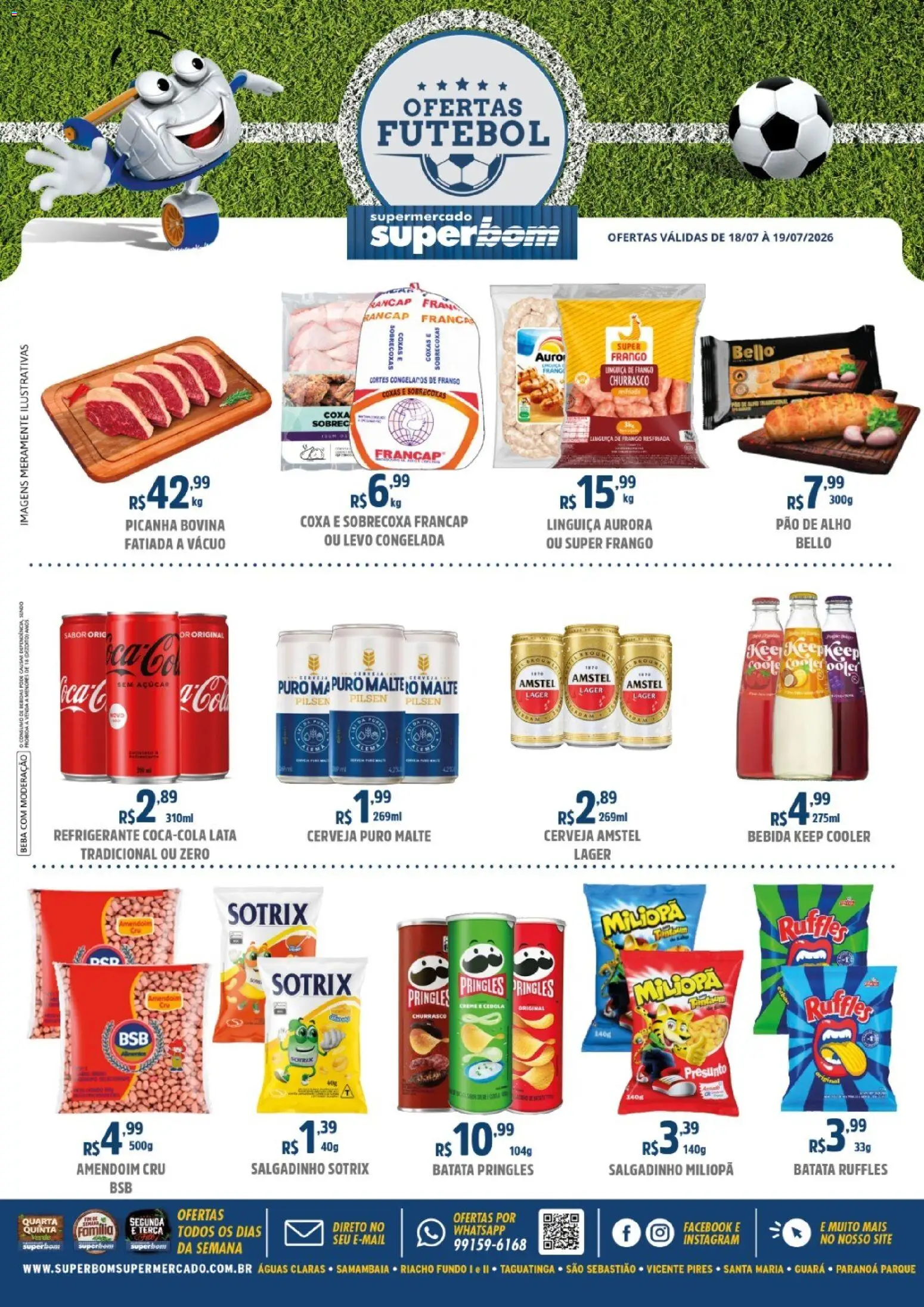 Pré-Visualização do folheto "Superbom ofertas Futebol" da loja Superbom válido a partir de 18/07/2026