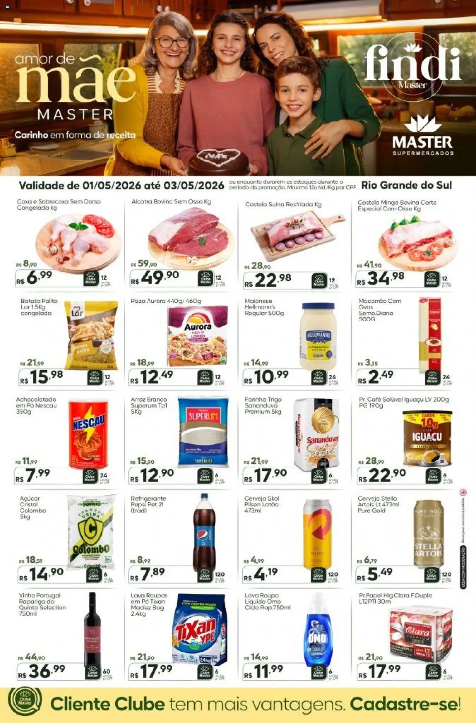 Pré-Visualização do folheto "Master - Ofertas da semana" da loja Master válido a partir de 01/05/2026
