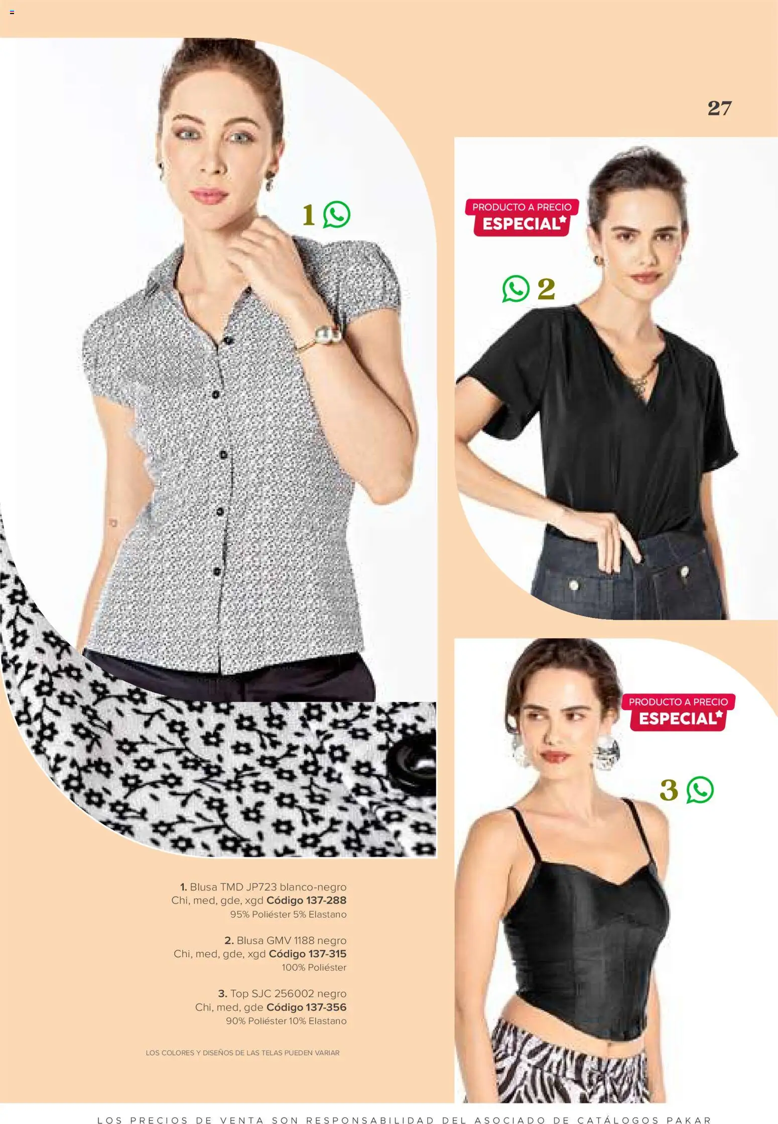 Vista previa las ofertas de la tienda SC Pakar - SC Pakar catálogo Ropa desde el 31/07/2026 
