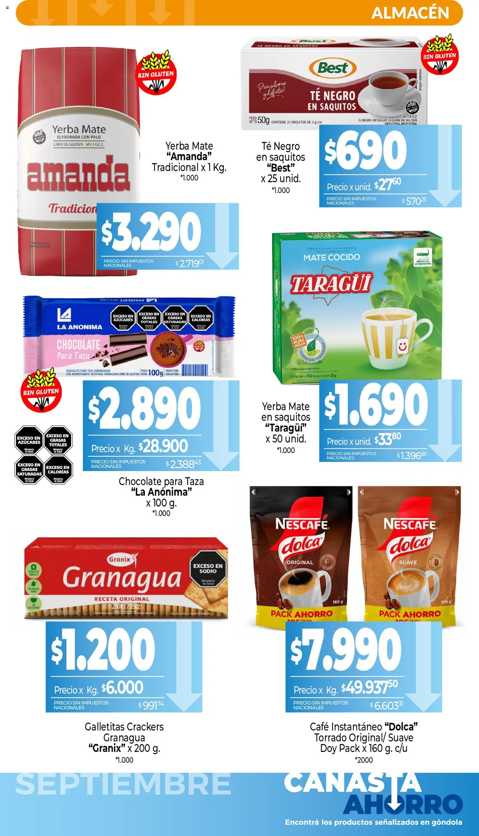 Vista previa del folleto de la tienda La Anonima válido desde el 01/09/2026 