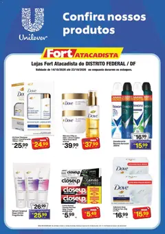 Pré-Visualização do folheto "Fort Atacadista ofertas Unilever" da loja Fort Atacadista válido a partir de 14/10/2026