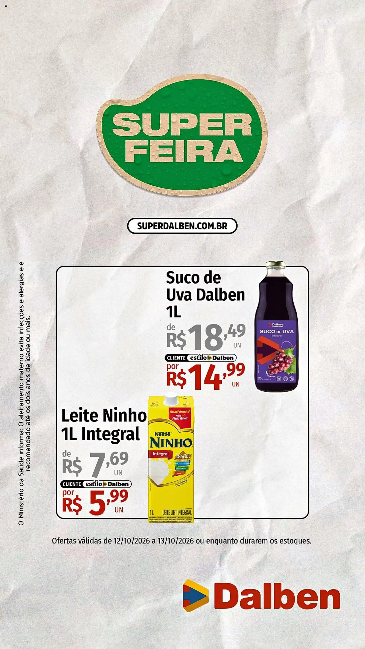 Ofertas Supermercado Dalben até 13/10/2026. - Página 5