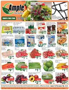 Preview of leaflet Ample Food Market weekly flyer Toronto York from shop Ample Food Market is valid from Jun 12, 2026