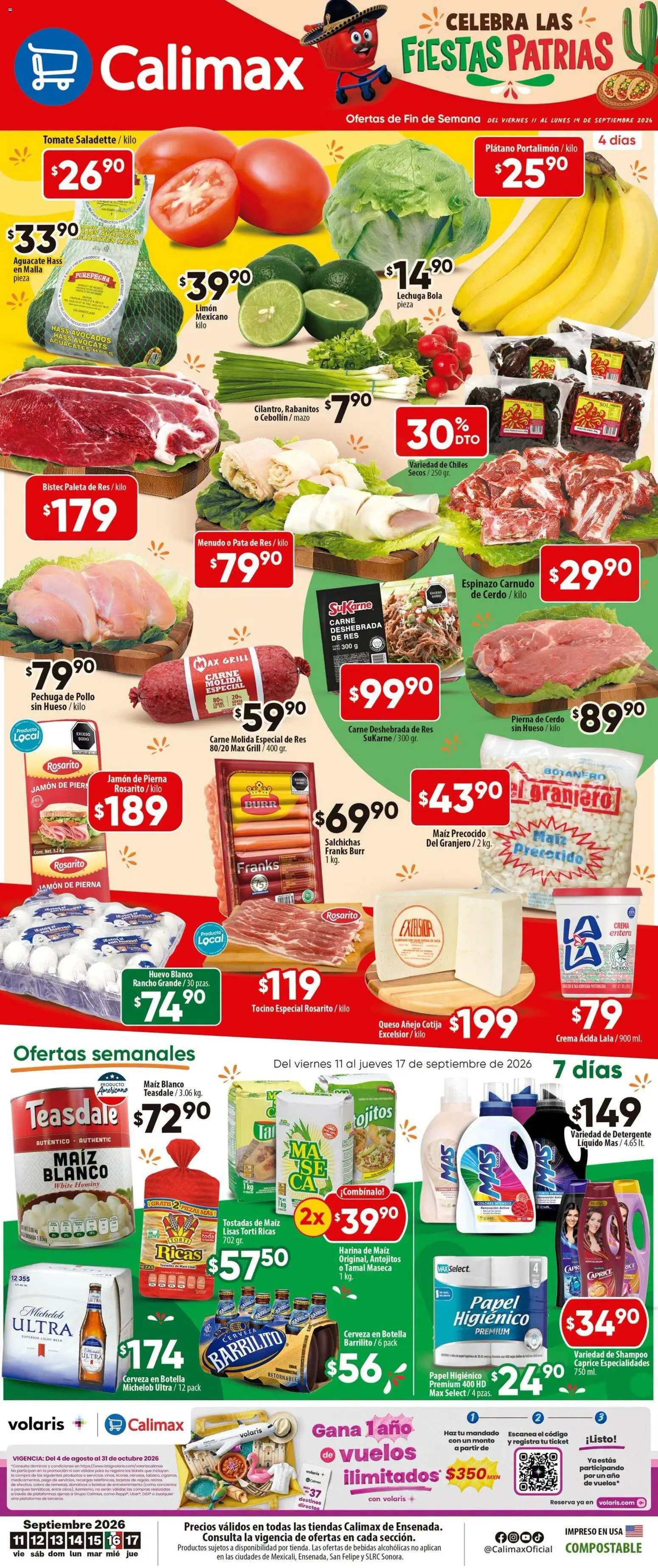 Vista previa las ofertas de la tienda Calimax - Calimax folleto desde el 11/09/2026 