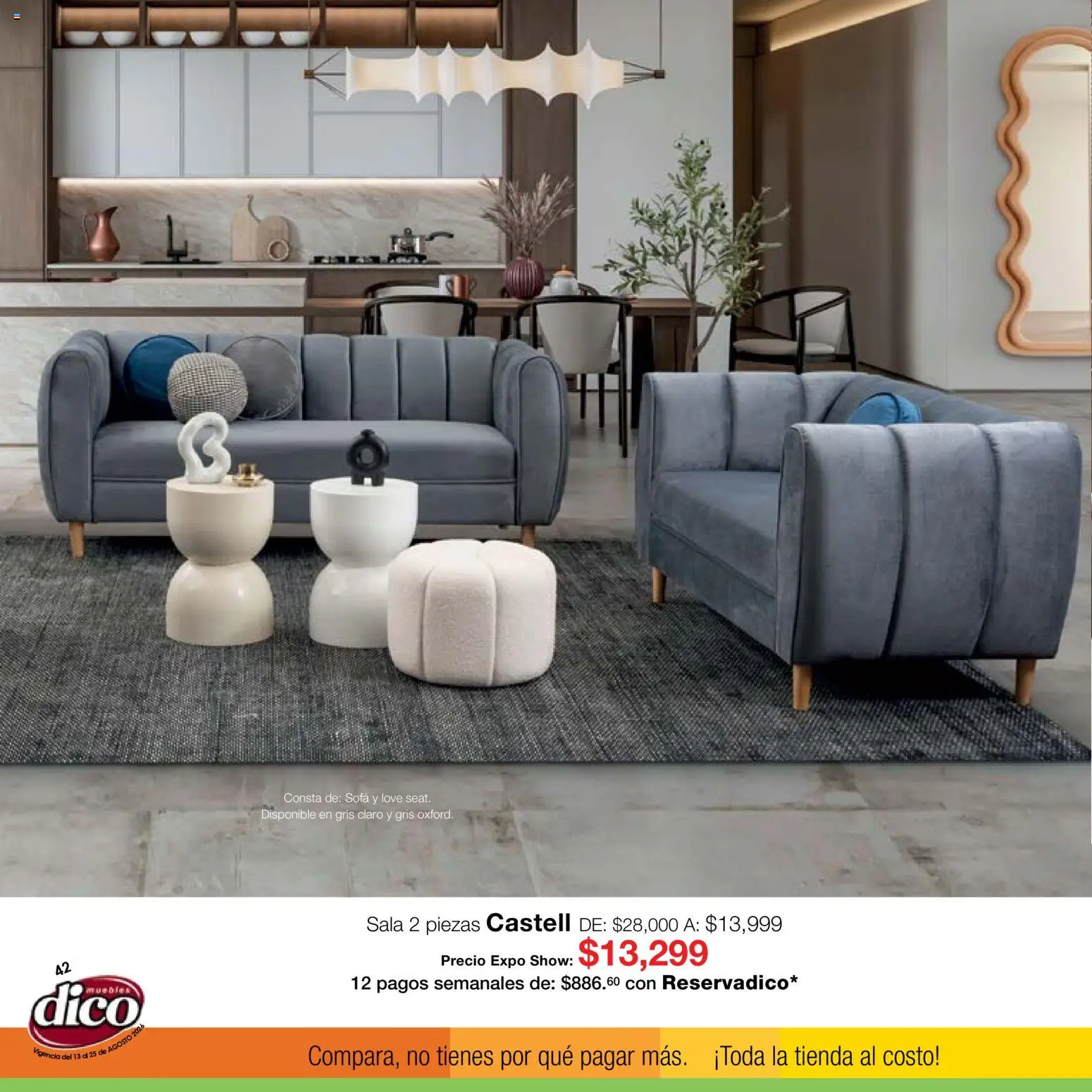 Vista previa las ofertas de la tienda Muebles Dico - Muebles Dico catálogo Expo Show desde el 13/08/2026 
