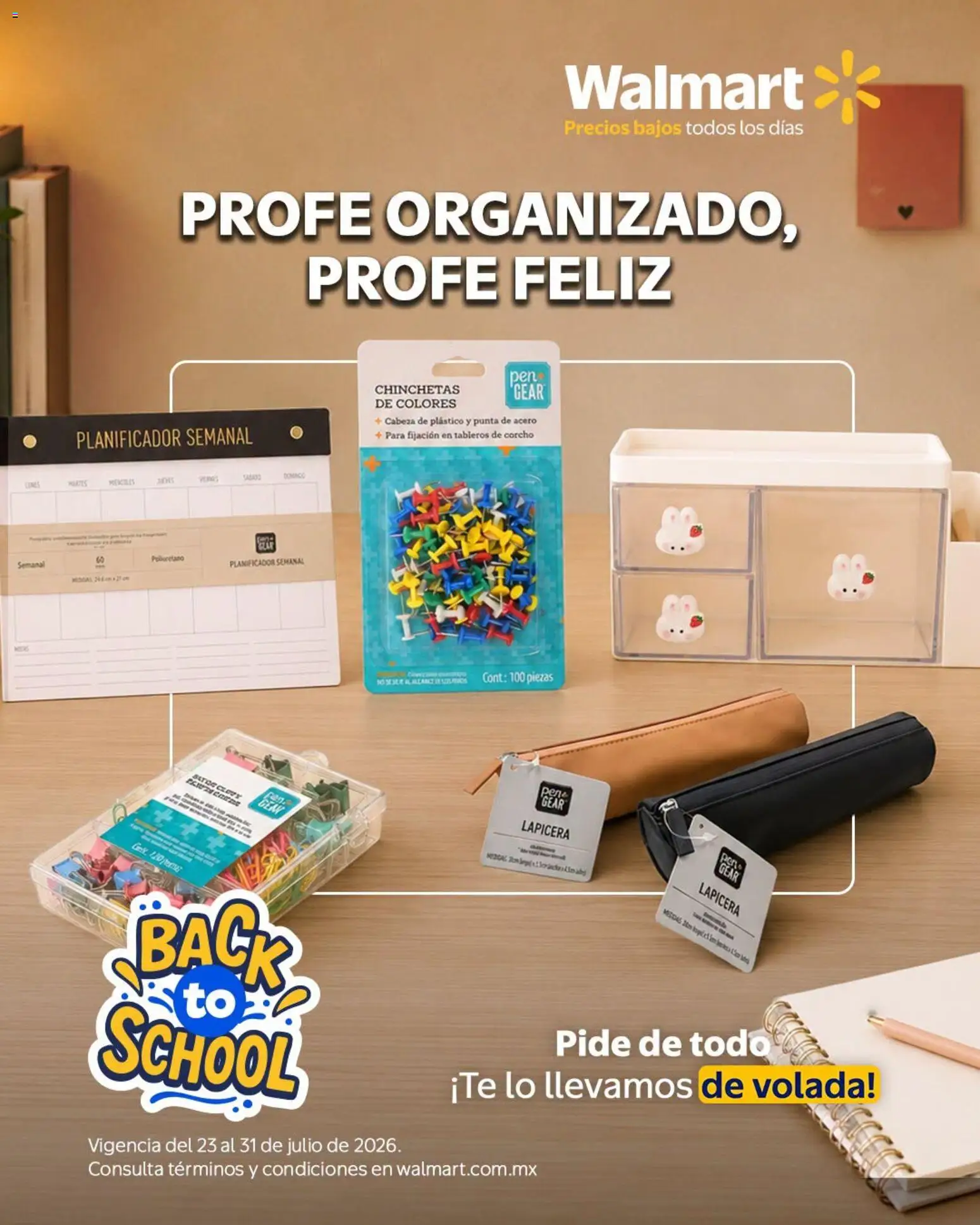 Vista previa las ofertas de la tienda Walmart - Walmart folleto Back to School desde el 23/07/2026 