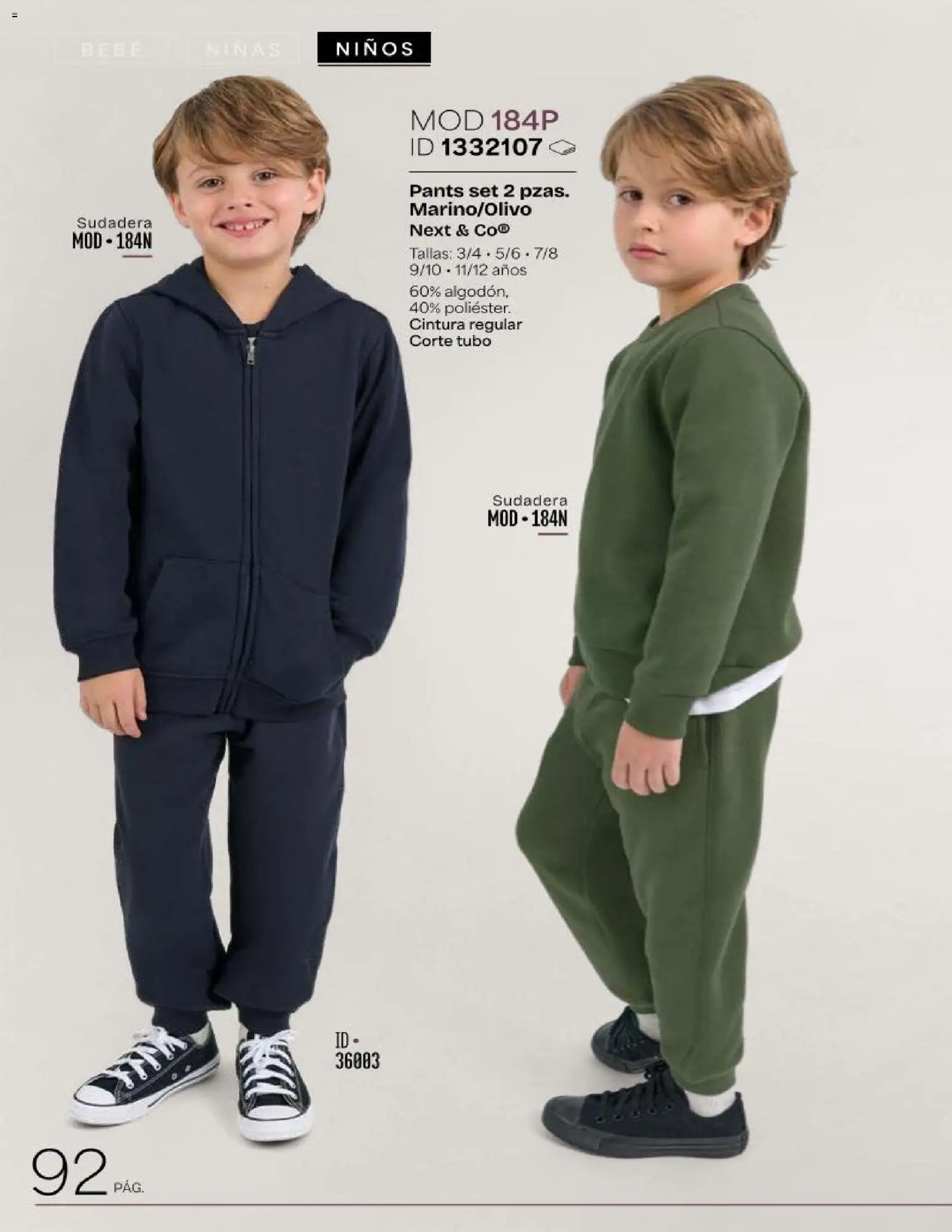 Vista previa las ofertas de la tienda Price Shoes - Price Shoes catálogo Kids desde el 01/10/2026 - Sudadera, Pants