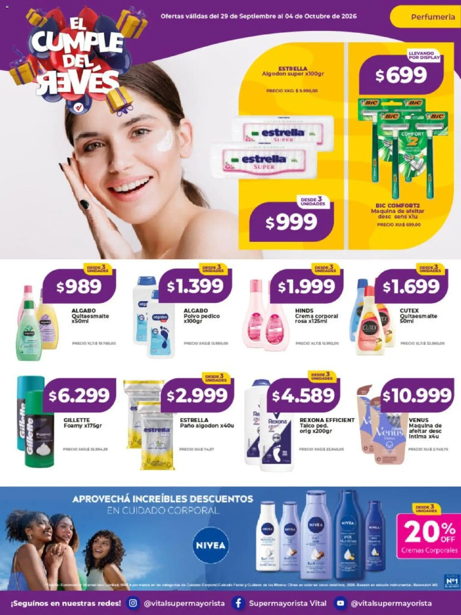 Vista previa del folleto de la tienda Vital válido desde el 29/09/2026 