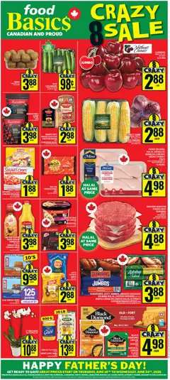 Preview of leaflet Food Basics weekly flyer - Ajax from shop Food Basics is valid from Jun 18, 2026