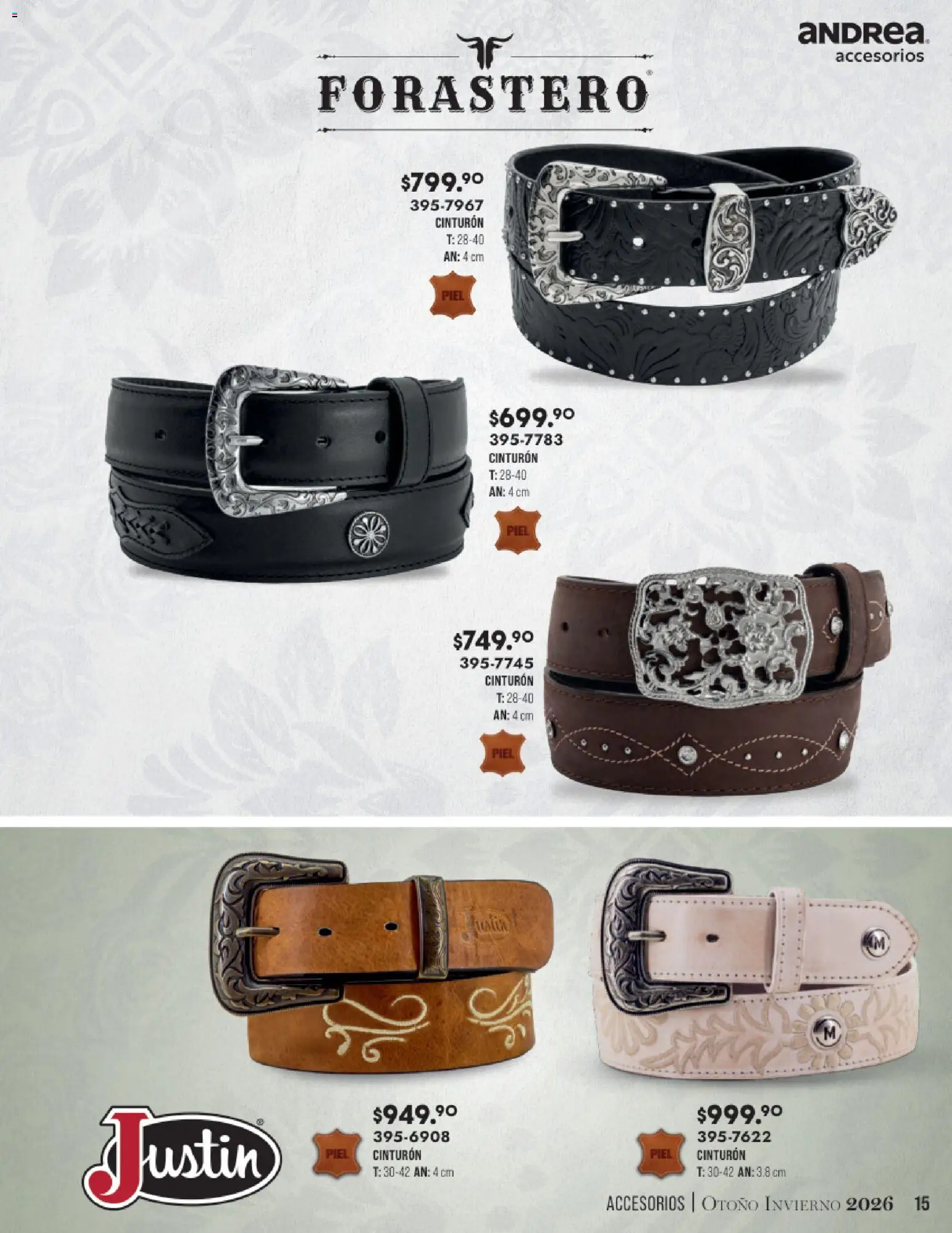 Vista previa las ofertas de la tienda Andrea - Andrea catálogo Accesorios para todos desde el 23/08/2026 