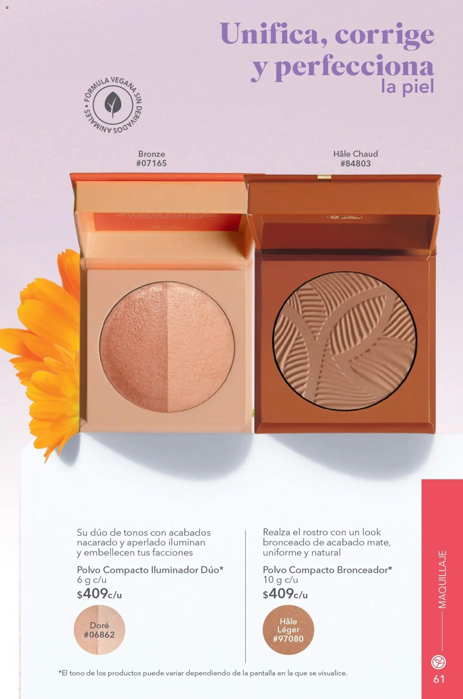 Vista previa las ofertas de la tienda Yves Rocher - Yves Rocher campaña 9 2026 desde el 23/06/2026 - Maquillaje, Iluminador, Polvo compacto, Polvo