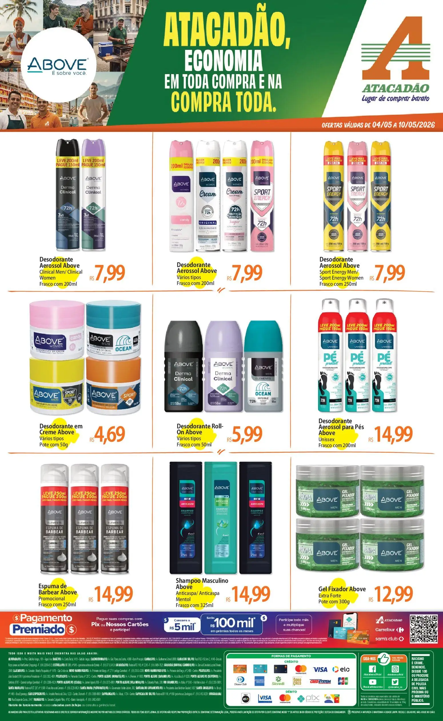 Pré-Visualização do folheto "Atacadão ofertas - RS" da loja Atacadão válido a partir de 04/05/2026