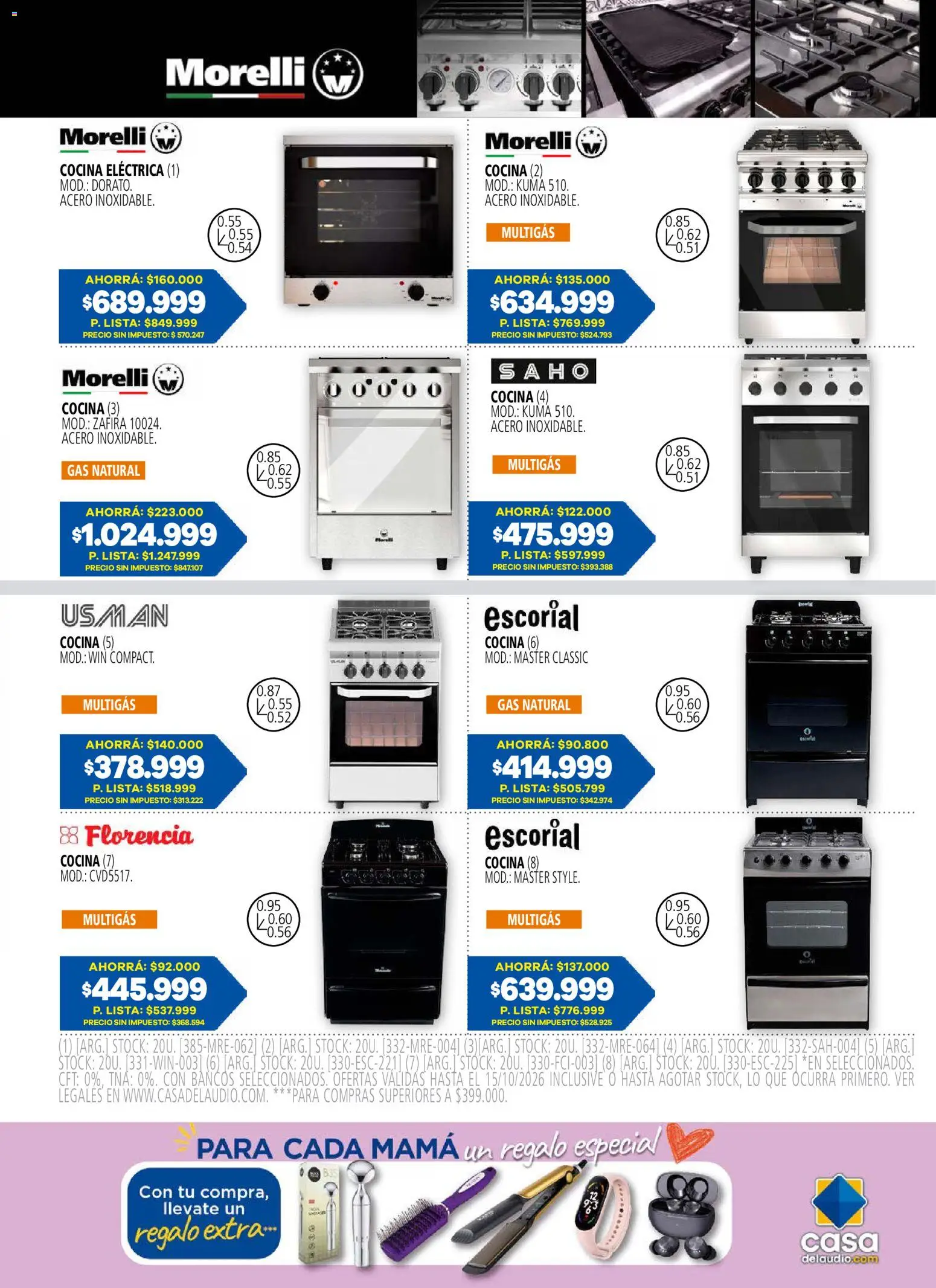 Vista previa del folleto de la tienda Casa del Audio válido desde el 01/10/2026 
