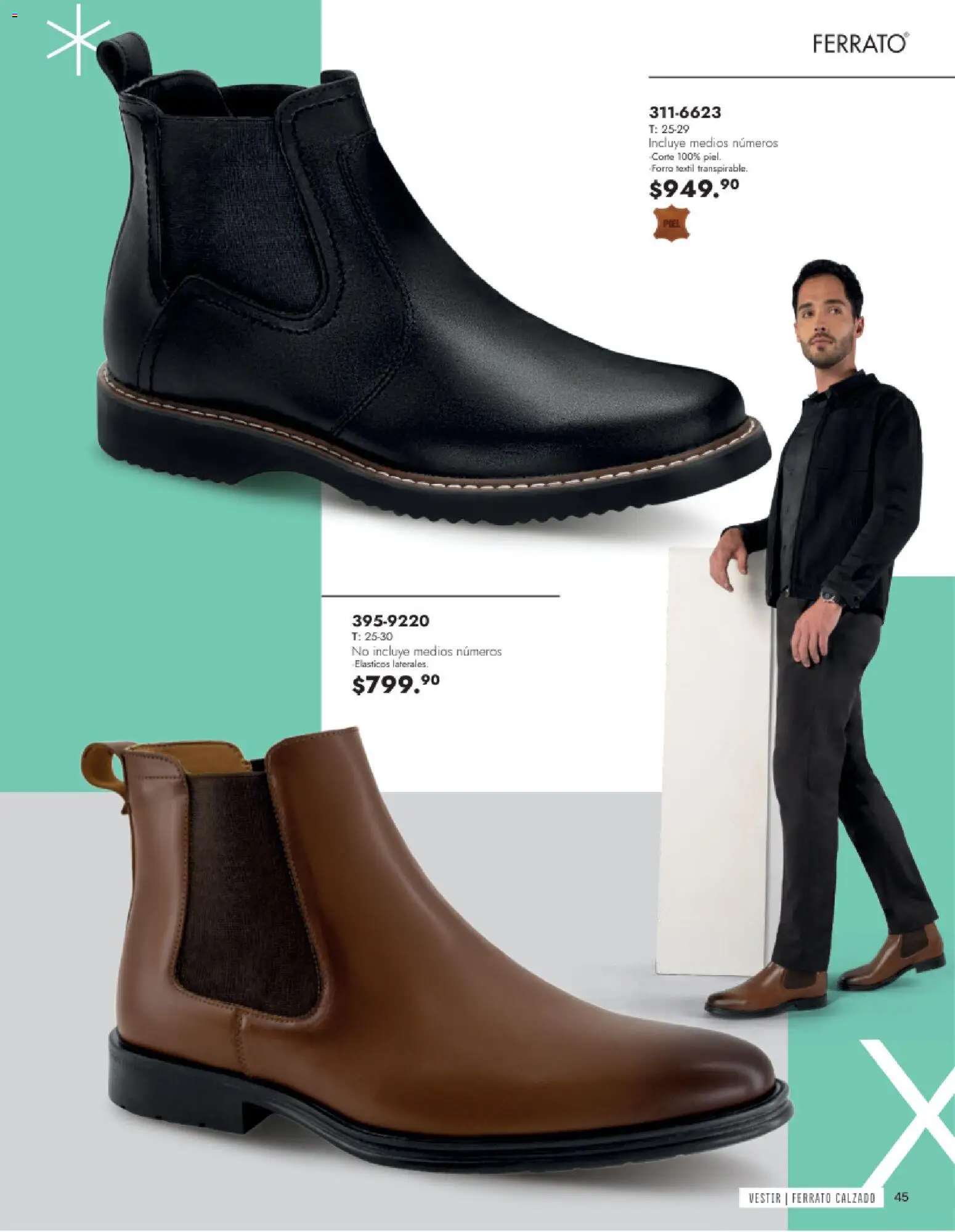 Vista previa las ofertas de la tienda Andrea - Andrea catálogo Calzado Caballero desde el 24/05/2026 