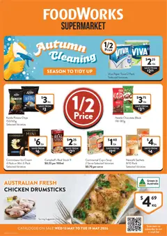 Preview of catalogue Foodworks catalogue from shop Foodworks valid 13/05/2026