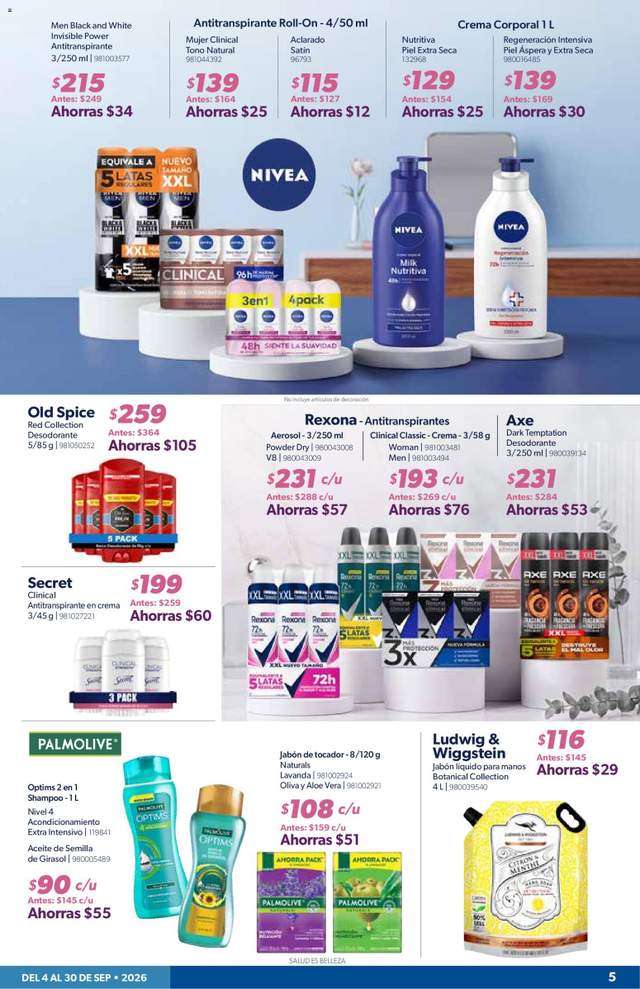 Nuevo catálogo de Sam's Club a partir del 04/09