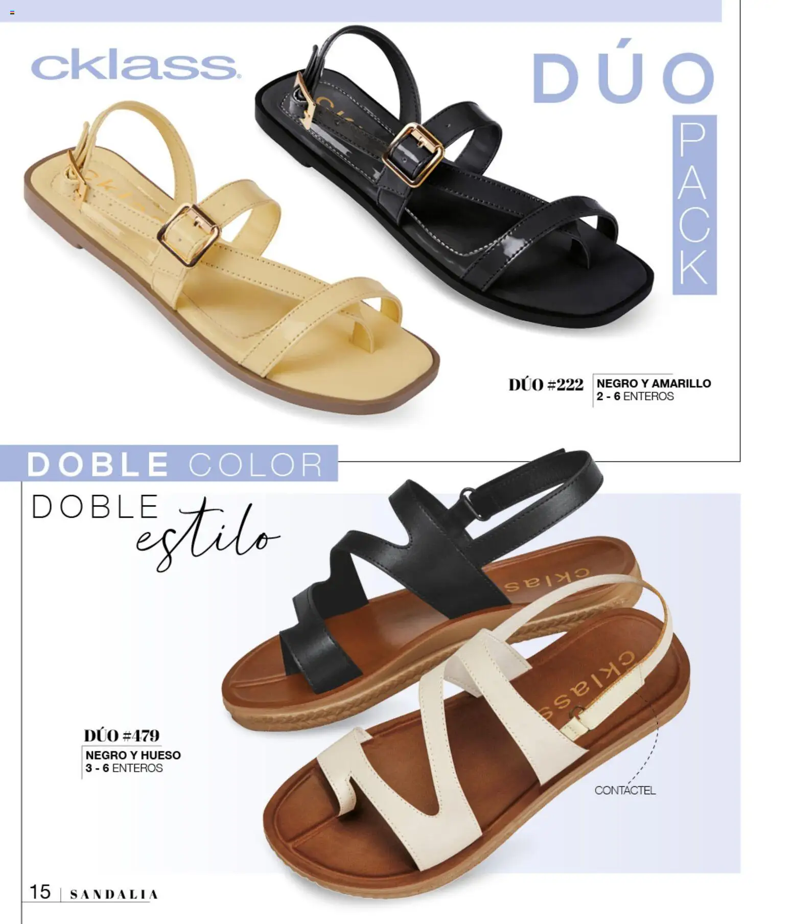 Vista previa las ofertas de la tienda Cklass - Cklass catálogo Sandalias desde el 08/07/2026 
