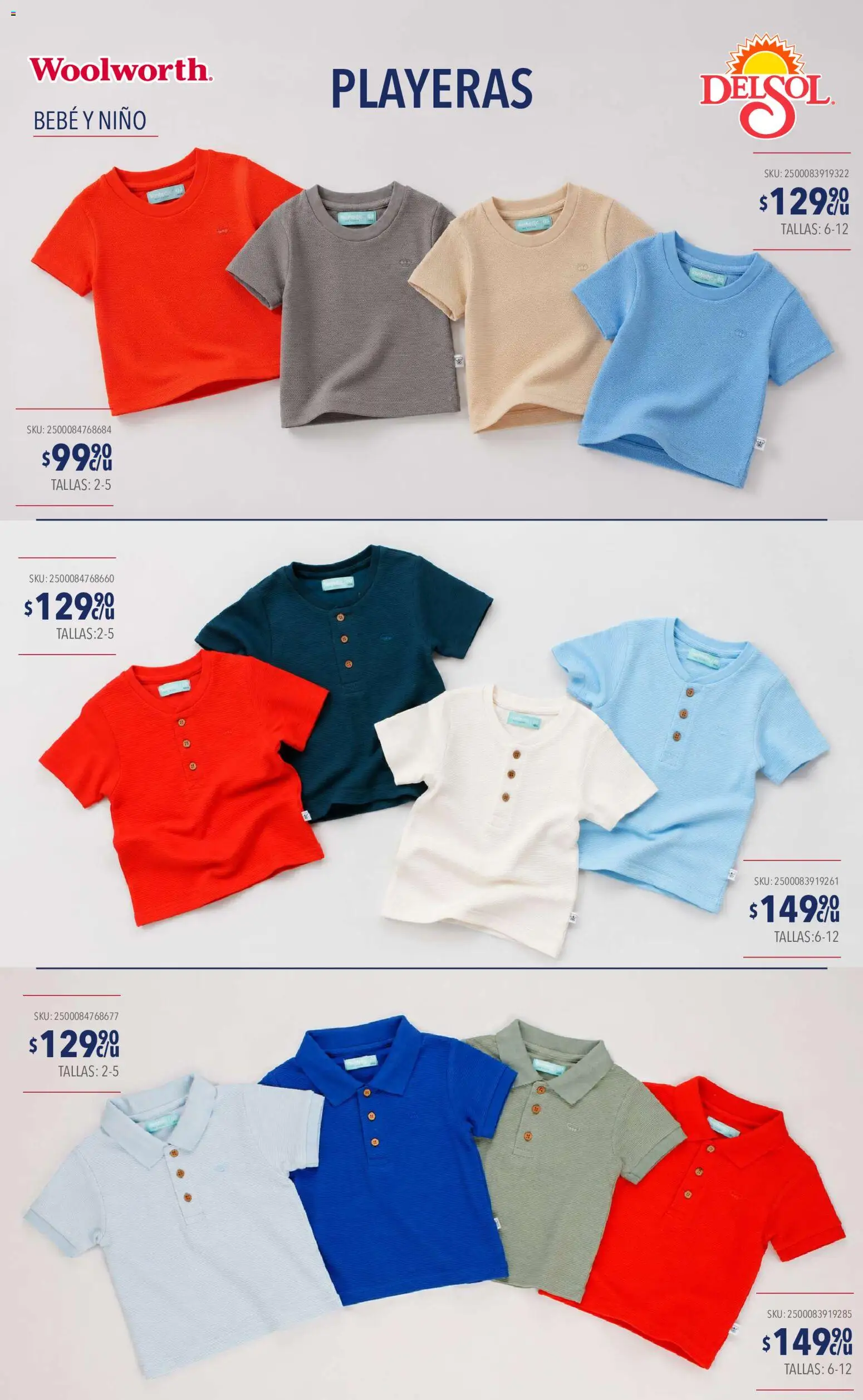 Vista previa las ofertas de la tienda Del Sol y Woolworth - Del Sol y Woolworth catálogo Moda Esenciales desde el 10/09/2026 