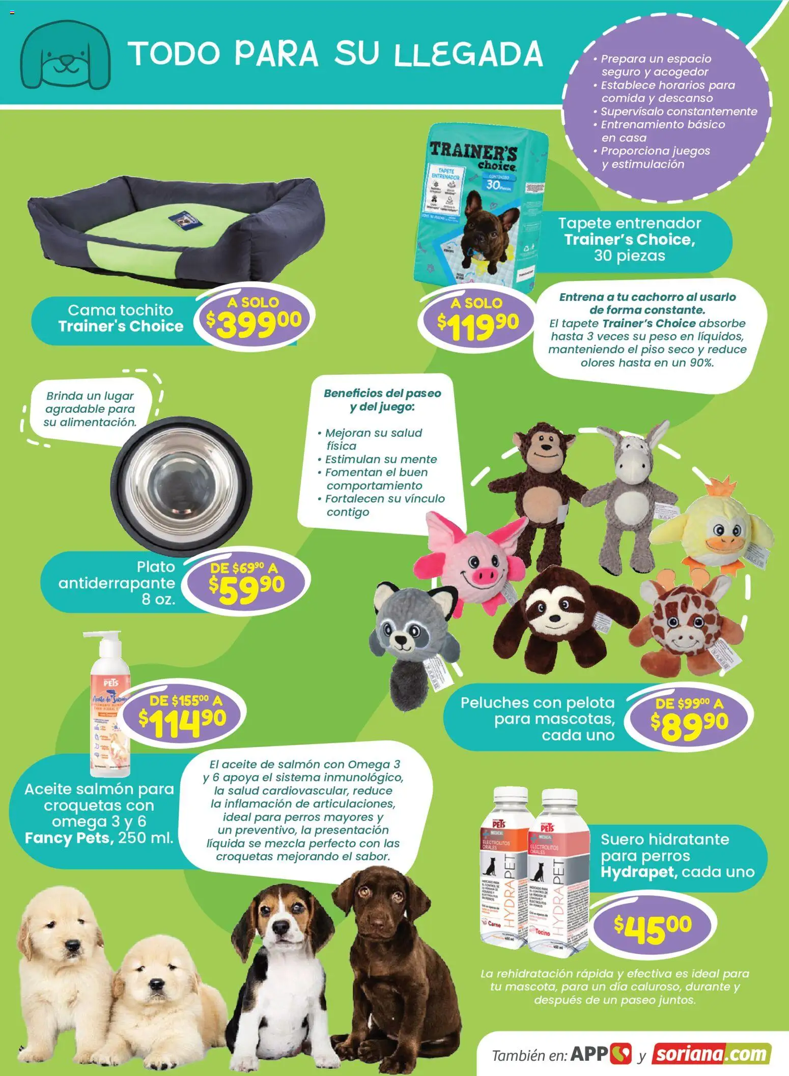 Vista previa las ofertas de la tienda Soriana - Soriana Especial Mascotas Híper Nacional desde el 13/08/2026 