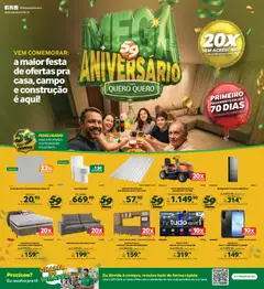 Pré-Visualização do folheto "Lojas Quero-Quero - Ofertas atuais" da loja Lojas Quero-Quero válido a partir de 15/08/2026