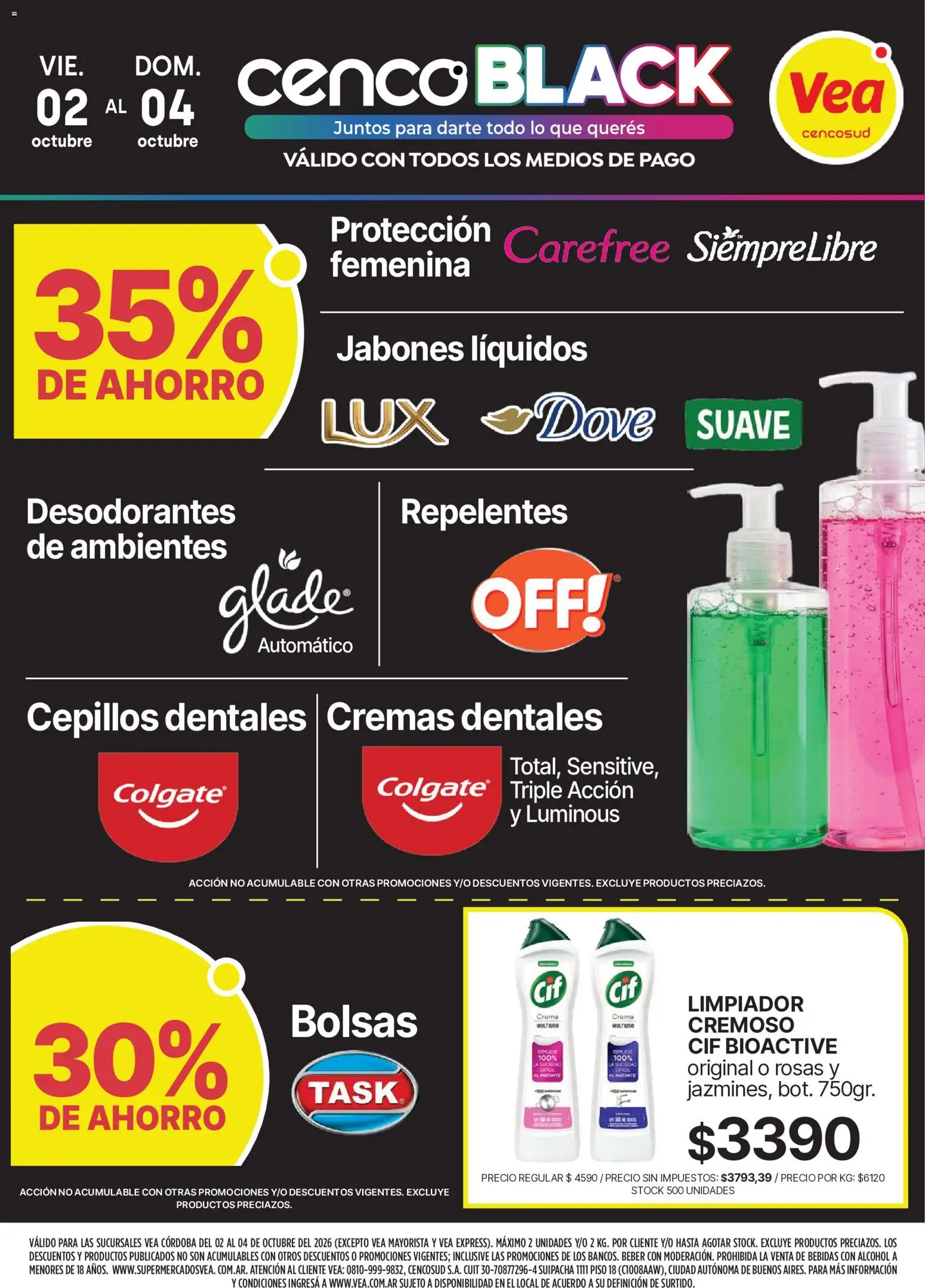 Vista previa del folleto de la tienda Vea válido desde el 02/10/2026 