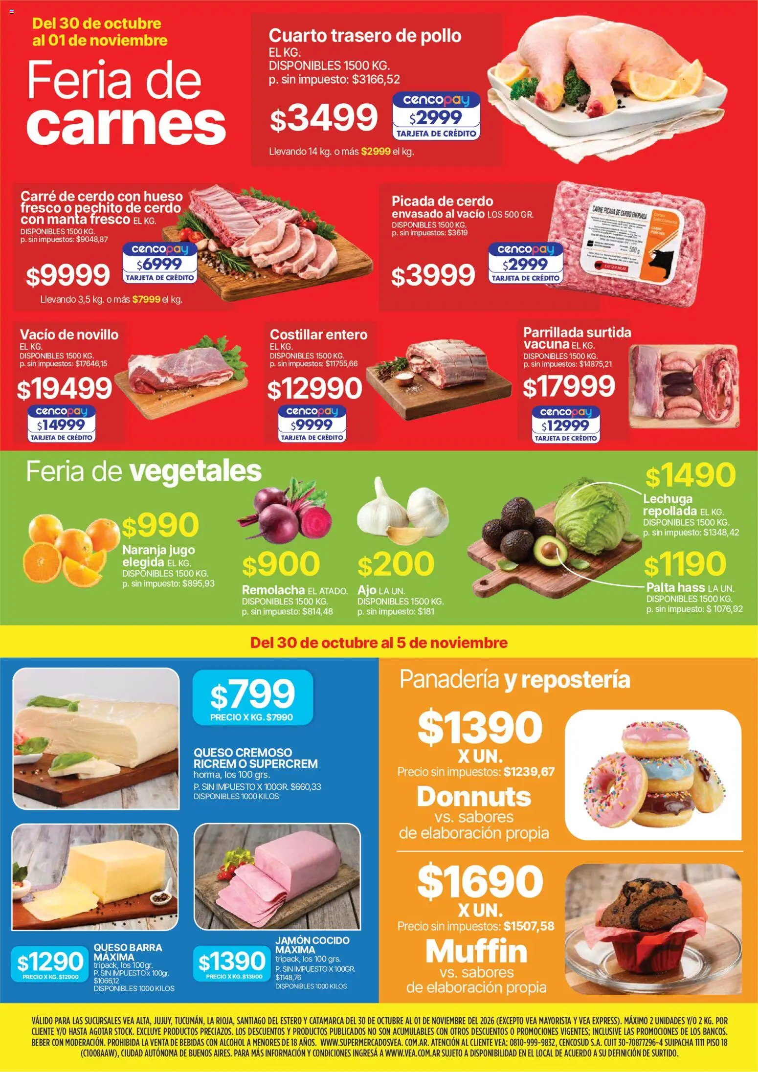 Vista previa del folleto de la tienda Vea válido desde el 30/10/2026 