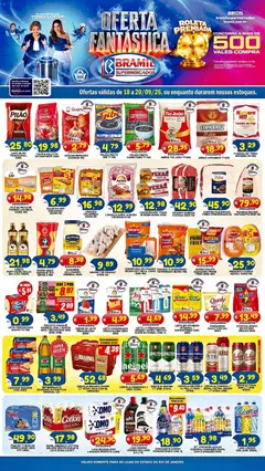 Pré-Visualização do folheto "Bramil Supermercados - Ofertas da semana" da loja Bramil Supermercados válido a partir de 18/09/2026