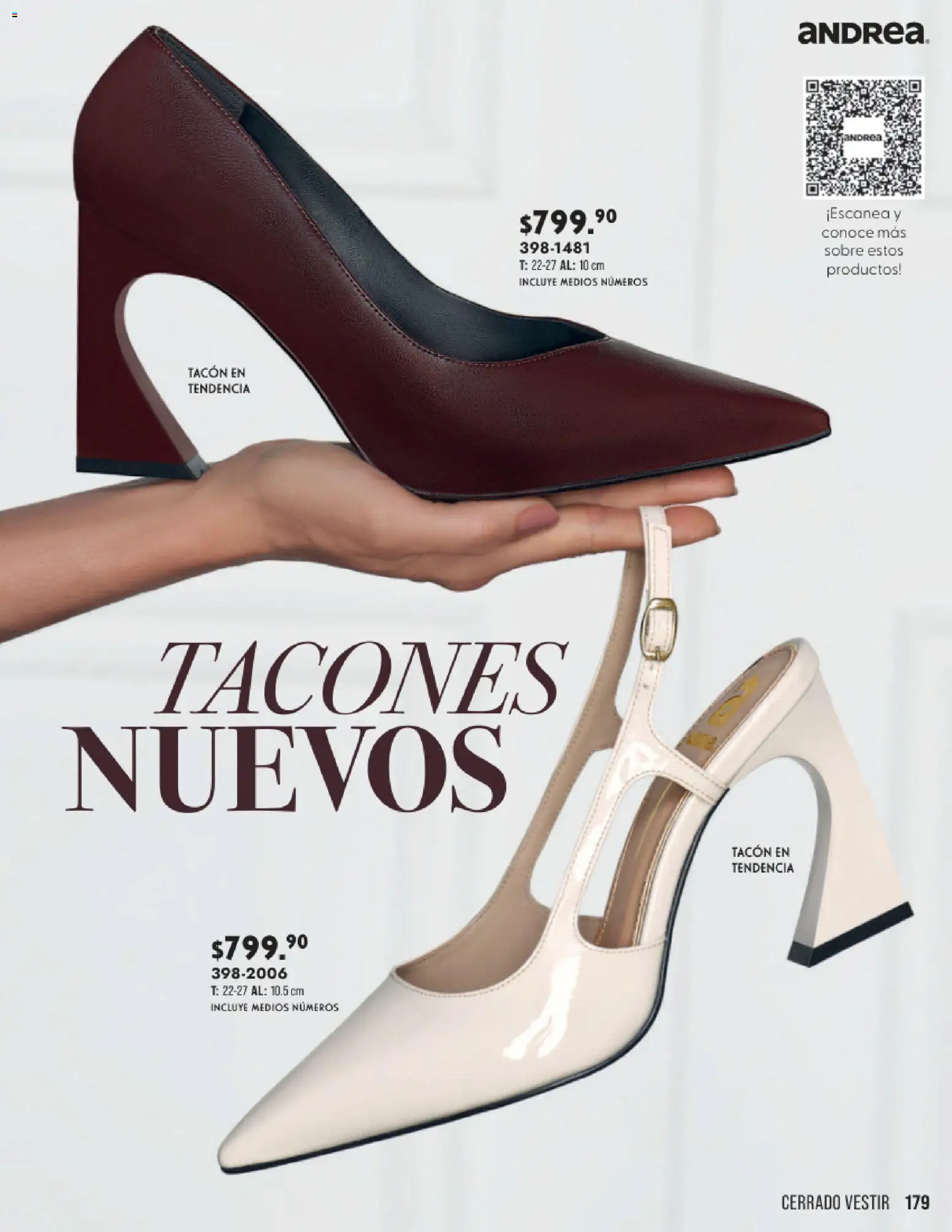 Vista previa las ofertas de la tienda Andrea - Andrea catálogo Otoño Invierno desde el 23/08/2026 