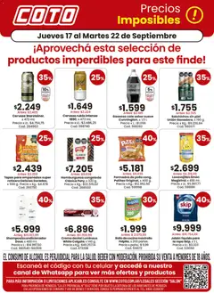 Vista previa del folleto de la tienda Coto válido desde el 17/09/2026 