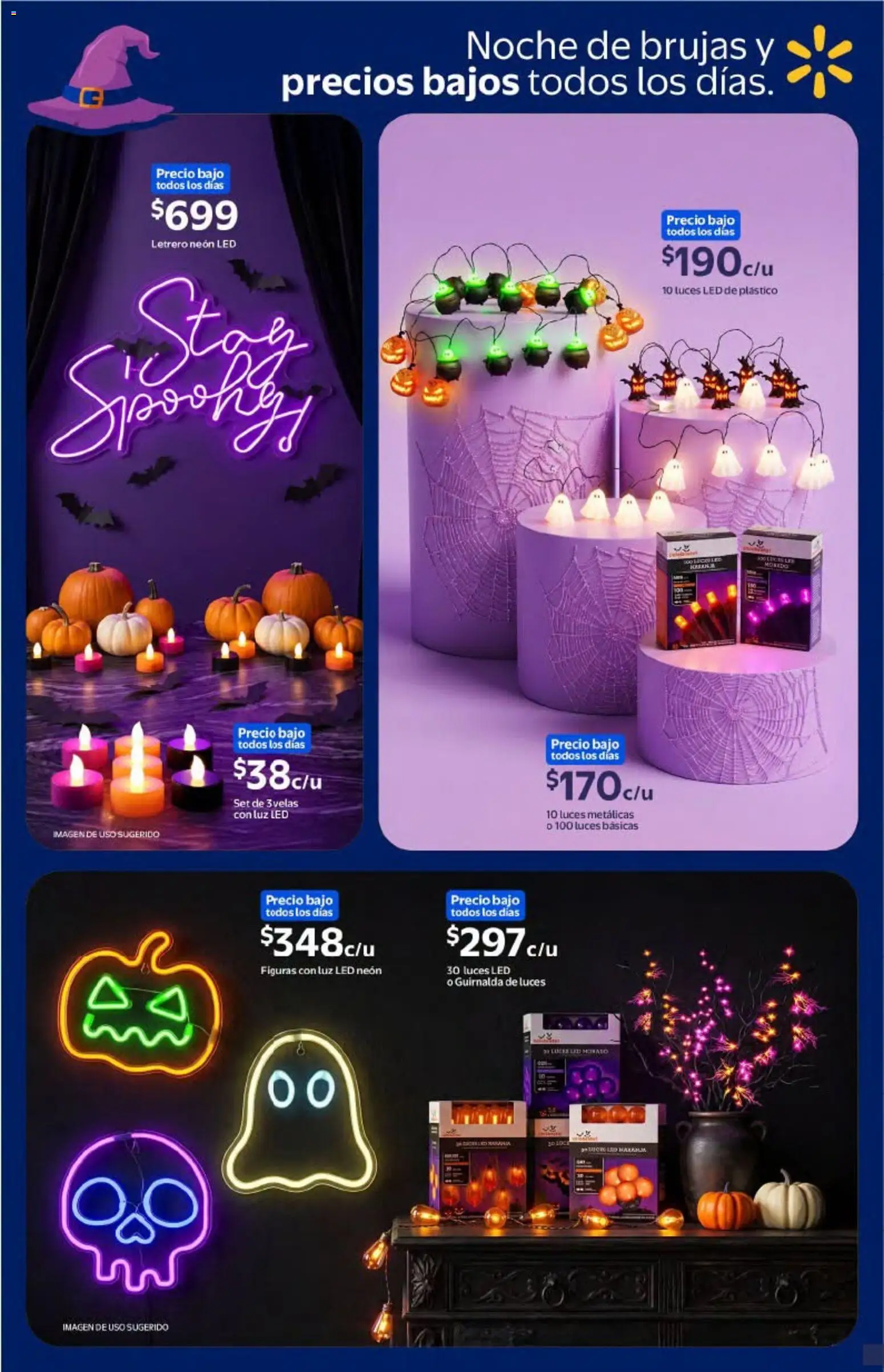Vista previa las ofertas de la tienda Walmart - Walmart folleto Halloween desde el 01/10/2026 