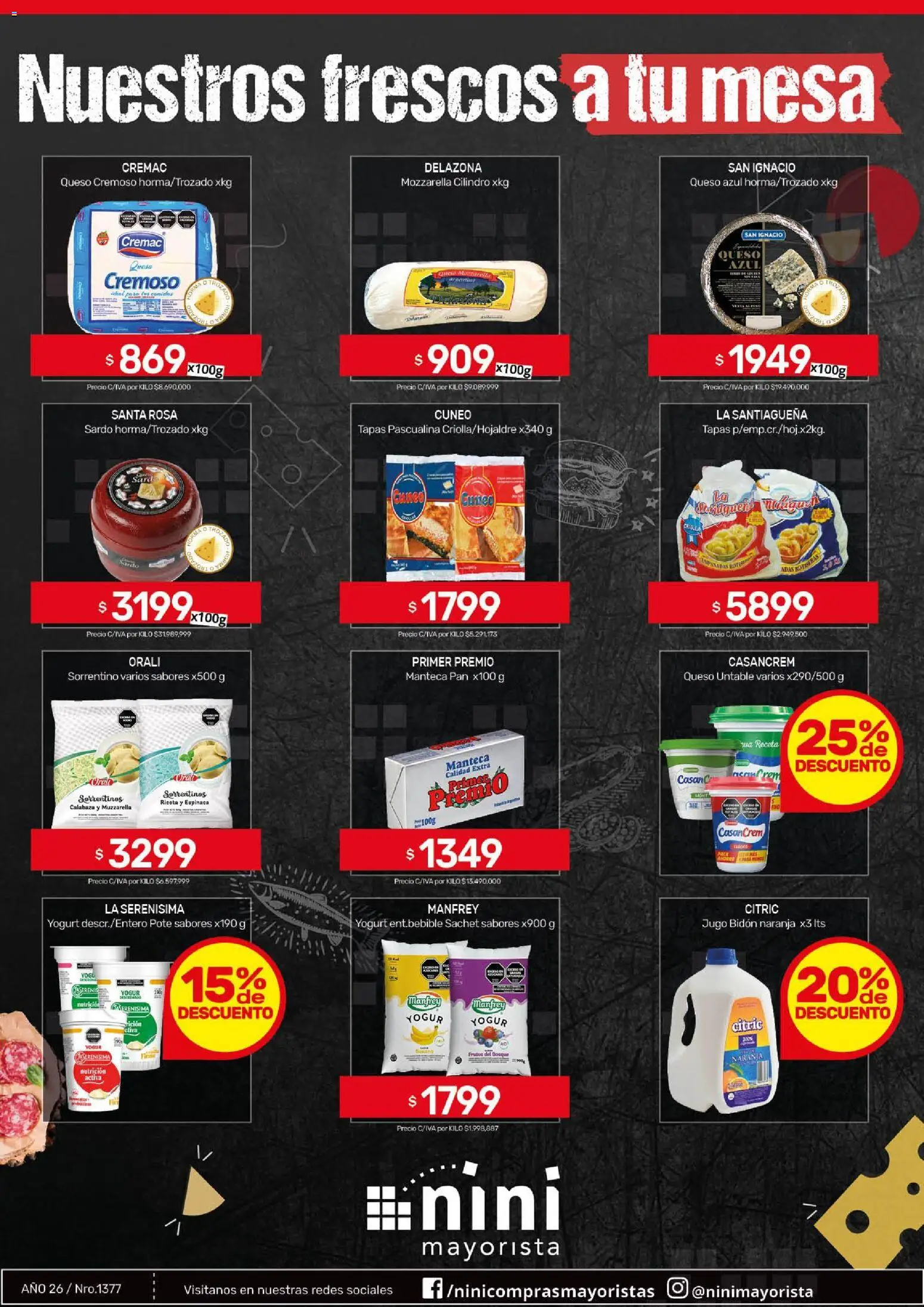 Vista previa del folleto de la tienda NINI Mayorista válido desde el 14/09/2026 