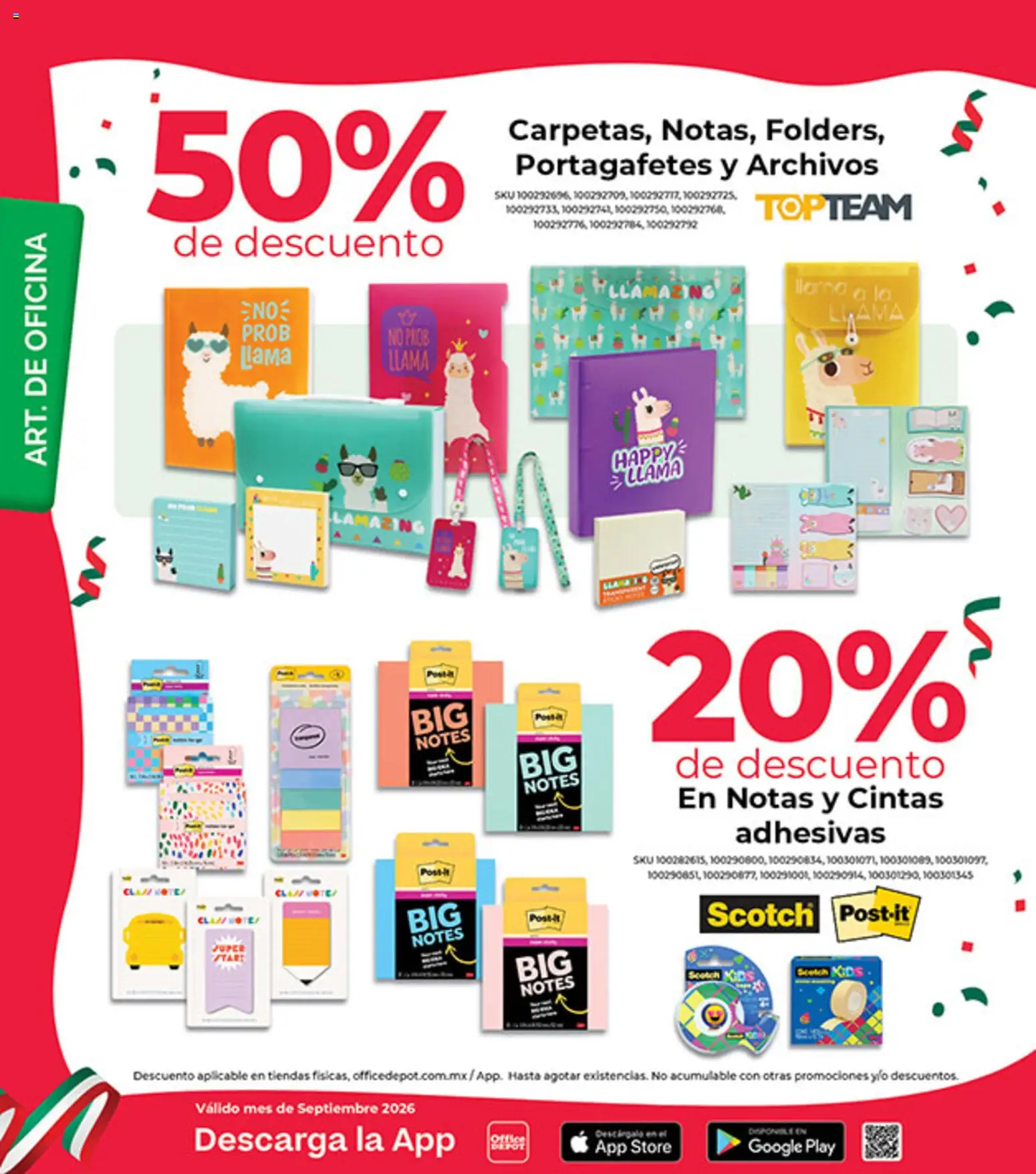 Vista previa las ofertas de la tienda Office Depot - Office Depot catálogo desde el 01/09/2026 