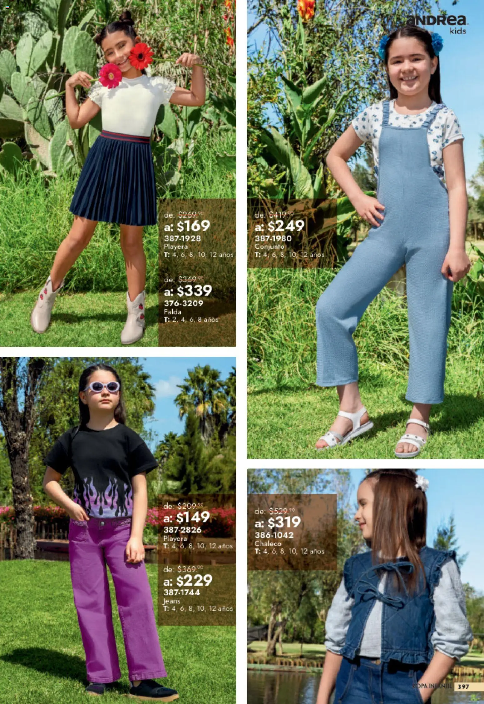 Vista previa las ofertas de la tienda Andrea - Andrea catálogo Outlet desde el 26/07/2026 