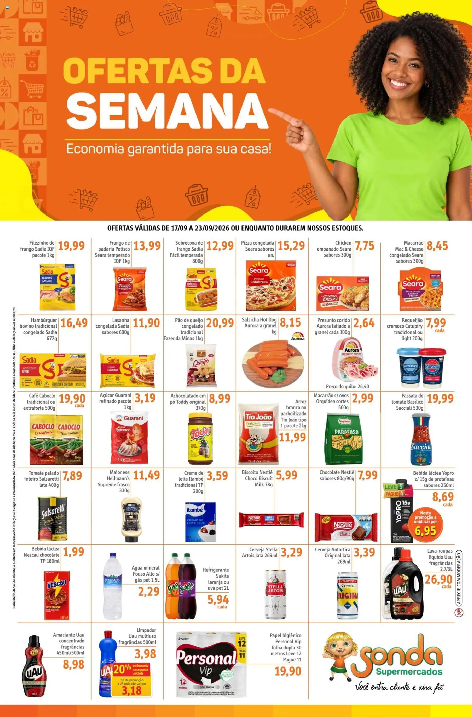 Pré-Visualização do folheto "Sonda - Ofertas da semana" da loja Sonda válido a partir de 17/09/2026
