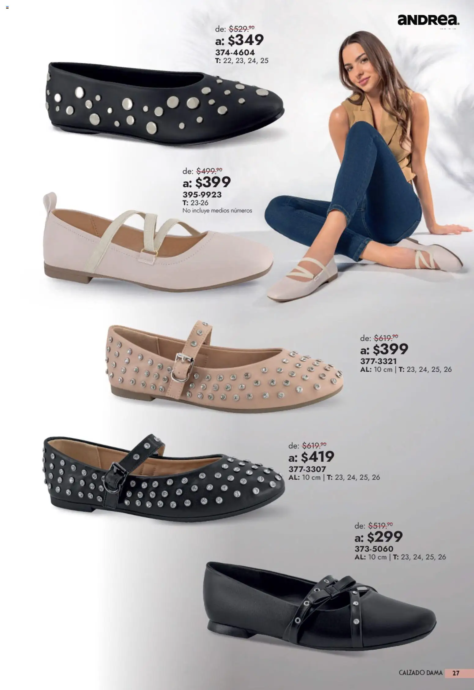 Vista previa las ofertas de la tienda Andrea - Andrea catálogo Outlet desde el 13/09/2026 