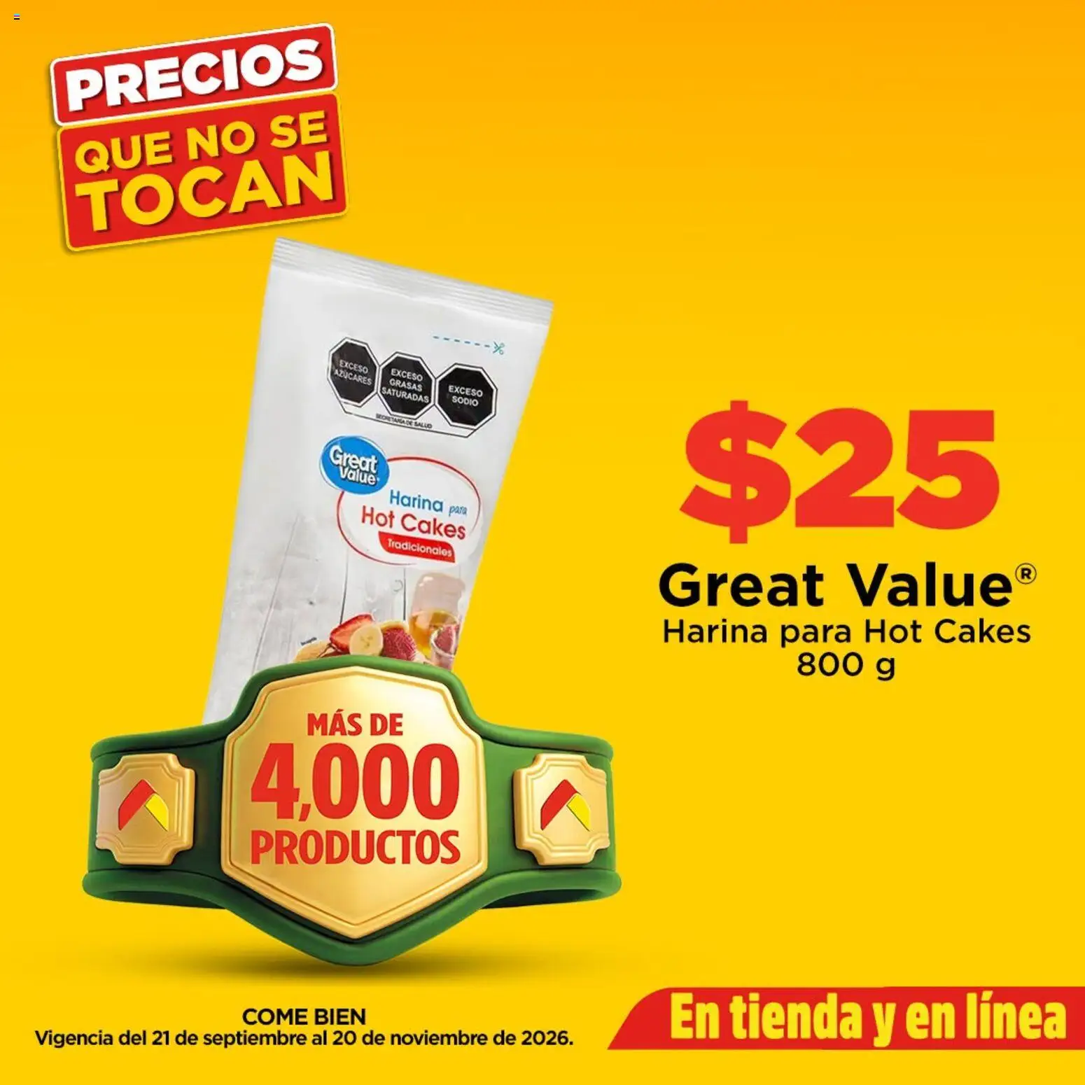 Vista previa las ofertas de la tienda Bodega Aurrerá - Bodega Aurrerá folleto Con esto resolvió el desayuno de toda la familia desde el 21/09/2026 