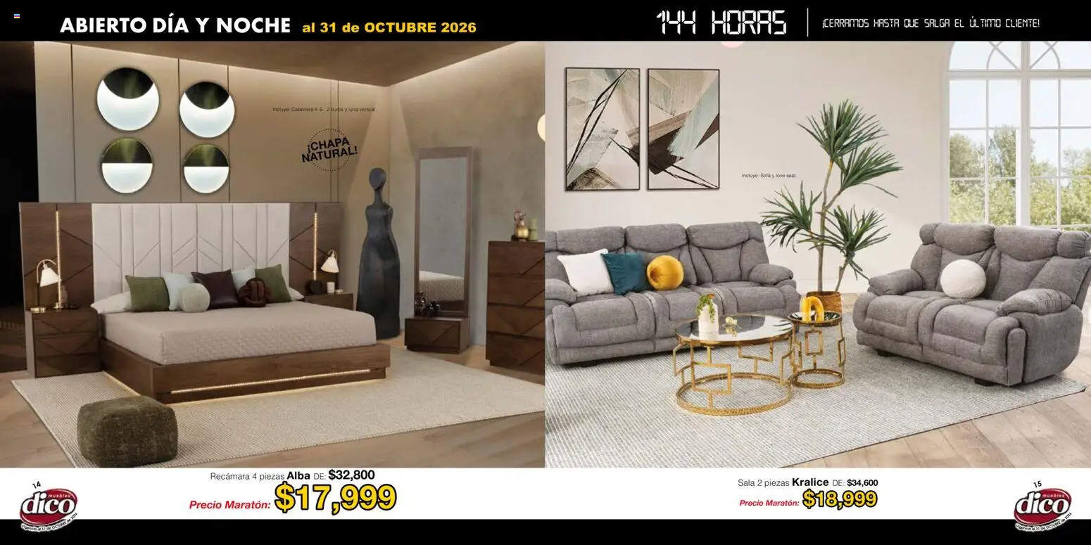 Vista previa las ofertas de la tienda Muebles Dico - Muebles Dico catálogo desde el 22/01/2026 