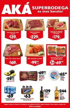 Vista previa las ofertas de la tienda Arteli - Arteli folleto Carnita Asada Aká Superbodegas desde el 04/09/2026 