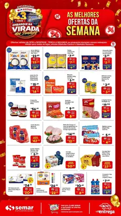 Pré-Visualização do folheto "Semar Supermercado - Ofertas da semana" da loja Semar Supermercado válido a partir de 13/10/2026