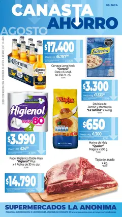 Vista previa del folleto de la tienda La Anonima válido desde el 01/08/2026 